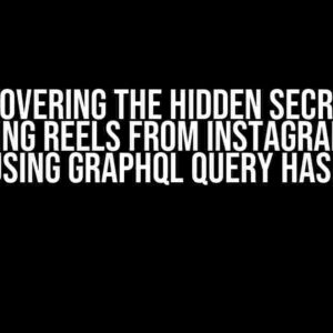 Uncovering the Hidden Secrets: Retrieving Reels from Instagram’s Feed using GraphQL Query Hash