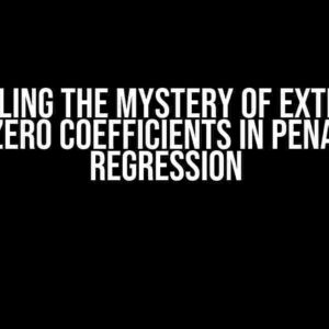 Unraveling the Mystery of Extracting Non-Zero Coefficients in Penalized Regression